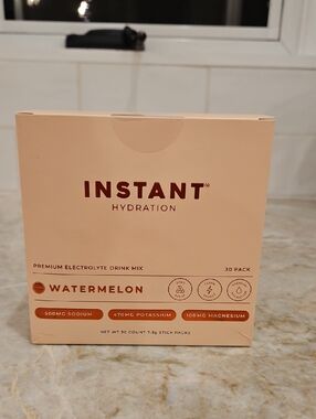 Instant Hydration Watermelon Electrolyte Drink Mix